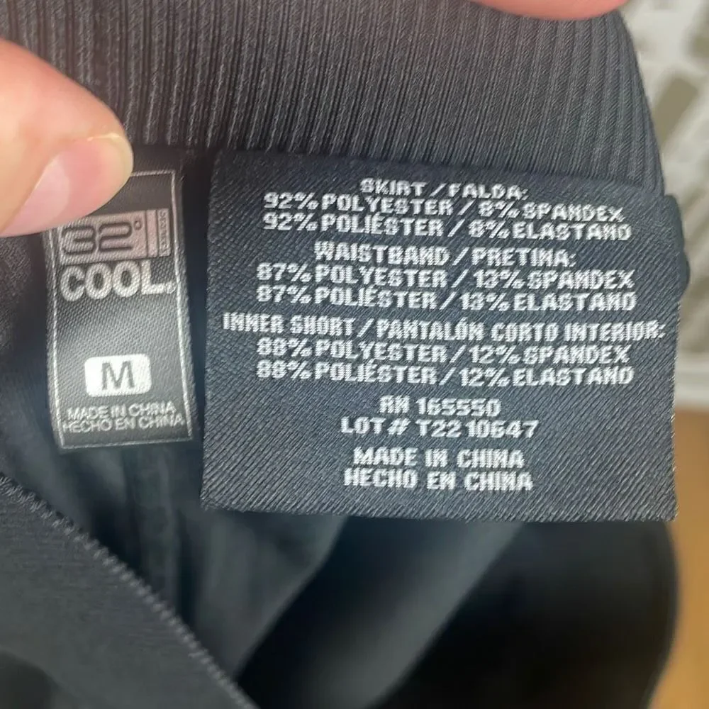 32 Degrees Cool Performance Skort M Black